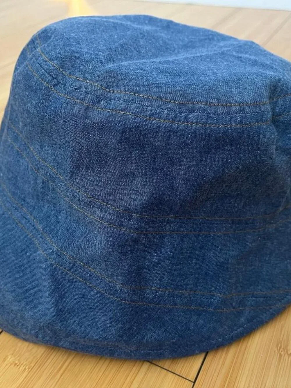Made in Japan Kojima Denim Dungaree Wide Brim Sun Hat UV Protection